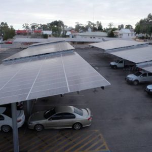 Unveiling of the Northam Boulevard solar panel project