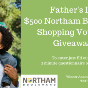 Father’s Day $500 Shopping Voucher Giveaway!